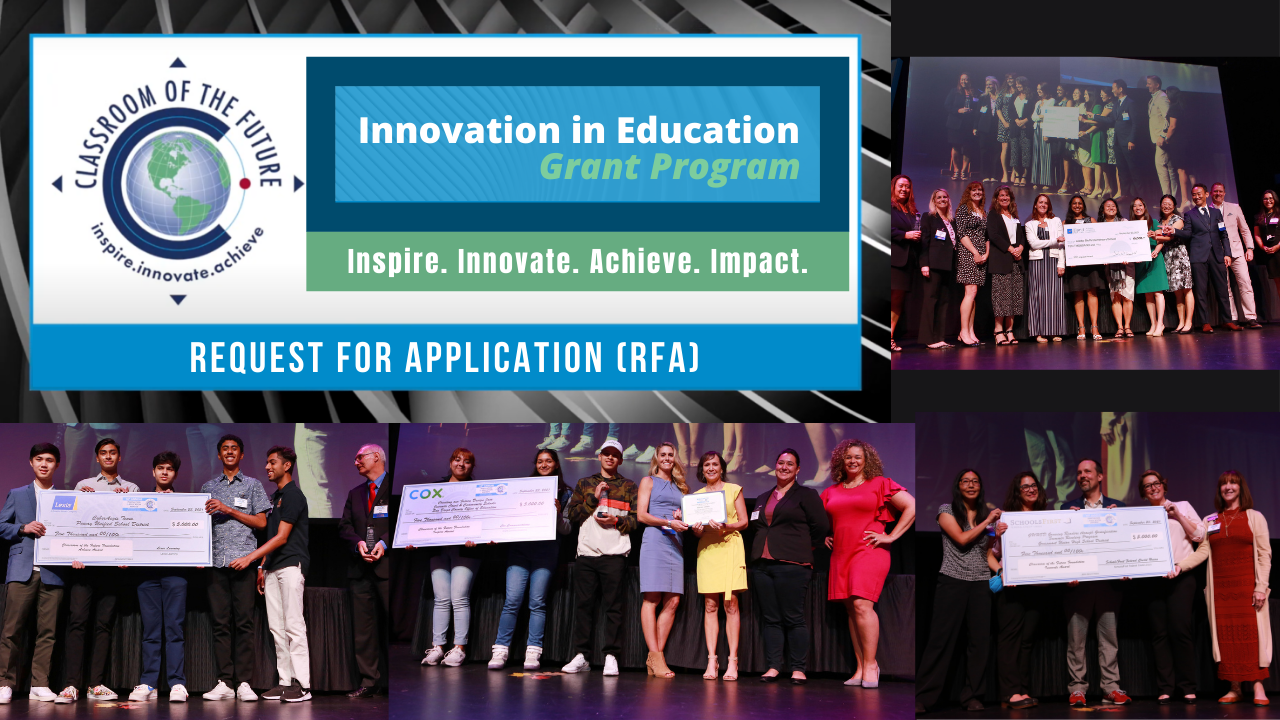 2023 Request for Application (RFA) — $25,000 in Grants for the 20th Annual CFF Innovation in Education Awards
